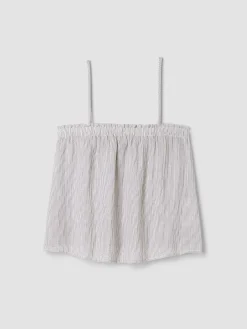 Striped Organic Cotton Gauze Cami