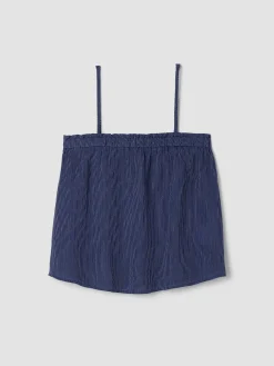 Striped Organic Cotton Gauze Cami