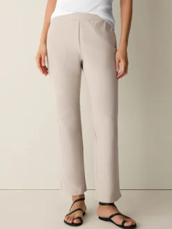 Washable Stretch Crepe Kick Pant