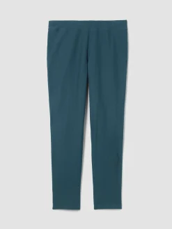 Washable Stretch Crepe Slim Pant