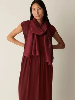Washed Organic Silk Scarf